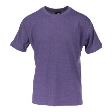 Adult Solid T-Shirts Heather Purple T-100